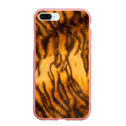 Чехол для iPhone 7Plus/8 Plus матовый Шкура тигра 2022