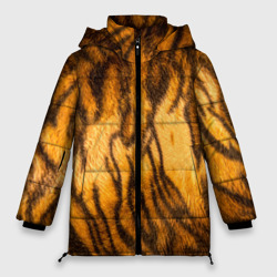 Женская зимняя куртка Oversize Шкура тигра 2022