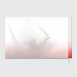 Флаг 3D Спартак Гладиатор White Theme - фото 2