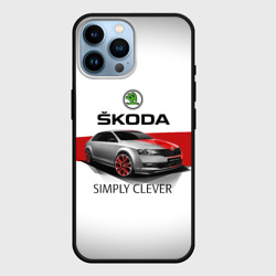 Чехол для iPhone 14 Pro Max Skoda Rapid Sport