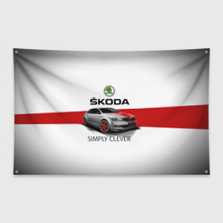 Флаг-баннер Skoda Rapid Sport