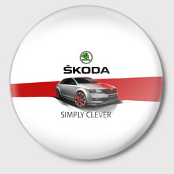 Значок Skoda Rapid Sport