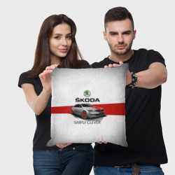 Подушка 3D Skoda Rapid Sport - фото 2