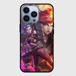 Чехол для iPhone 13 Pro Arcane: League of Legends Main Characters