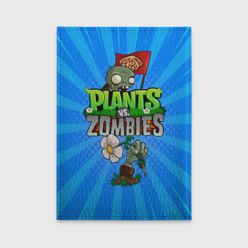 Обложка для автодокументов PvZ Pop Blue, цвет черный - фото 2