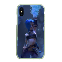 Чехол для iPhone XS Max матовый Jinx Arcane