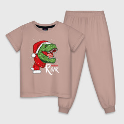 Детская пижама хлопок T-rex Merry Roar