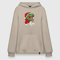 Худи SuperOversize хлопок T-rex Merry Roar