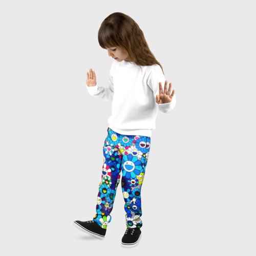 Детские брюки 3D ТАКАСИ МУРАКАМИ, цвет 3D печать - фото 3
