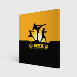 Холст квадратный ММА Mixed Martial Arts