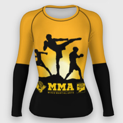 Женский рашгард 3D ММА Mixed Martial Arts