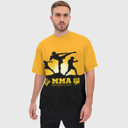 Мужская футболка oversize 3D ММА Mixed Martial Arts - фото 2