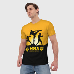 Мужская футболка 3D ММА Mixed Martial Arts - фото 2