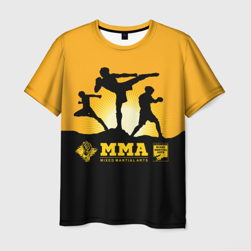 Мужская футболка 3D ММА Mixed Martial Arts, цвет 3D печать