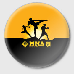 Значок ММА Mixed Martial Arts