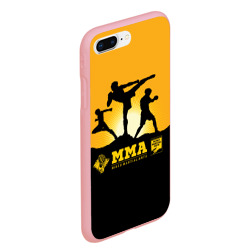 Чехол для iPhone 7Plus/8 Plus матовый ММА Mixed Martial Arts - фото 2