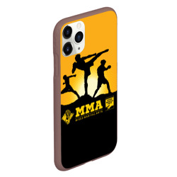 Чехол для iPhone 11 Pro матовый ММА Mixed Martial Arts - фото 2