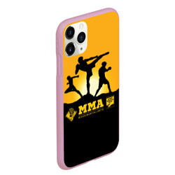 Чехол для iPhone 11 Pro Max матовый ММА Mixed Martial Arts - фото 2