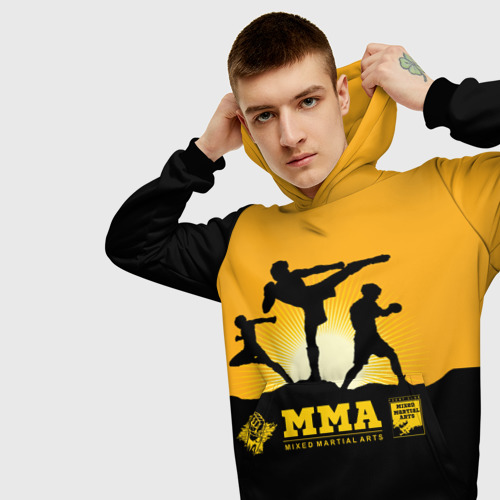 Мужская толстовка 3D ММА Mixed Martial Arts - фото 5