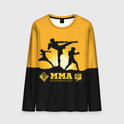 Мужской лонгслив 3D ММА Mixed Martial Arts