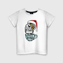 Детская футболка хлопок X-mas Owl