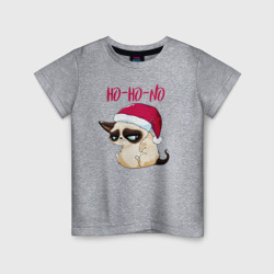 Детская футболка хлопок Ugly cat Ho-Ho-No