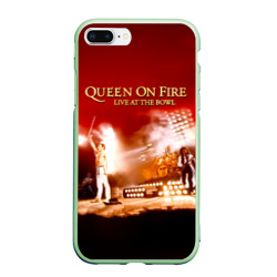 Чехол для iPhone 7Plus/8 Plus матовый Queen on Fire - Live at the Bowl