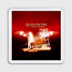 Магнит 55*55 Queen on Fire - Live at the Bowl