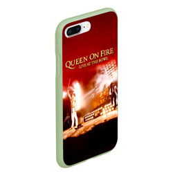 Чехол для iPhone 7Plus/8 Plus матовый Queen on Fire - Live at the Bowl - фото 2