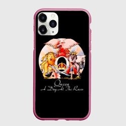 Чехол для iPhone 11 Pro матовый A Day at the Races - Queen