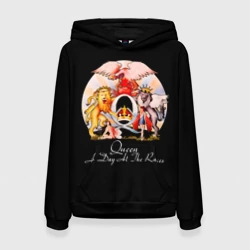 Женская толстовка 3D A Day at the Races - Queen
