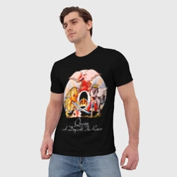 Мужская футболка 3D A Day at the Races - Queen - фото 2