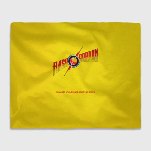 Плед 3D Flash Gordon - Queen, цвет 3D (велсофт)
