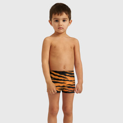 Детские купальные плавки 3D Шкура тигра вектор - фото 2