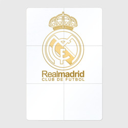 Магнитный плакат 2Х3 Real Madrid gold logo