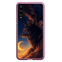 Чехол для Honor 20 Ночной Волк Night Wolf