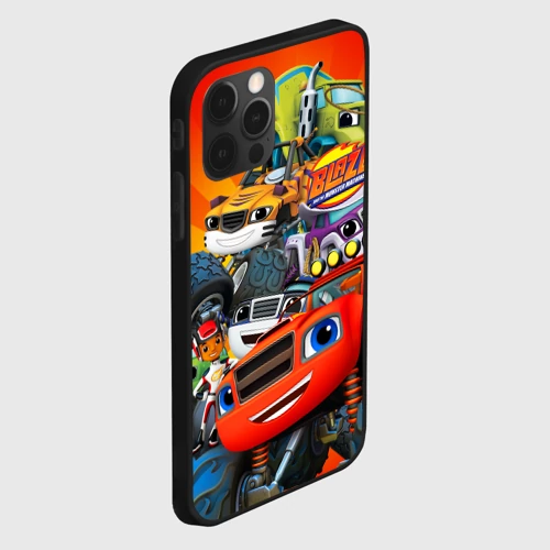 Чехол для iPhone 12 Pro Max Вспыш и чудо-машинки главные Герои - фото 3