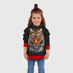 Детская толстовка 3D Реалистичный тигр Realistic Tiger - фото 2