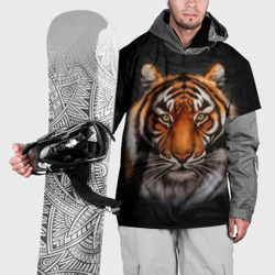 Накидка на куртку 3D Реалистичный тигр Realistic Tiger