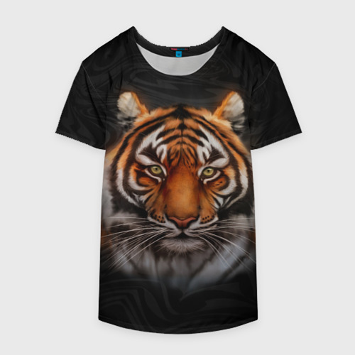 Накидка на куртку 3D Реалистичный тигр Realistic Tiger, цвет 3D печать - фото 4