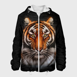 Мужская куртка 3D Реалистичный тигр Realistic Tiger