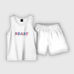 Детская пижама с шортами хлопок Mr Beast - Art 1