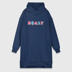 Платье-худи хлопок Mr Beast - Art 1