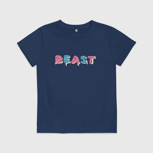Детская футболка хлопок Mr Beast - Art 1