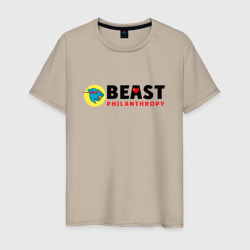 Mr Beast Philanthropy – Мужская футболка хлопок с принтом купить со скидкой в -20%