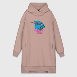 Платье-худи хлопок Mr Beast Gaming