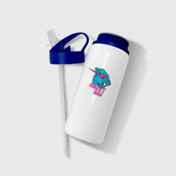 Бутылка для воды с трубочкой Mr Beast Gaming - фото 2