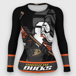 Женский рашгард 3D Анахайм Дакс, Anaheim Ducks