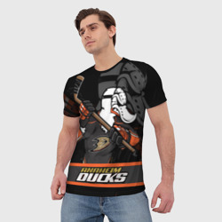 Мужская футболка 3D Анахайм Дакс, Anaheim Ducks - фото 2
