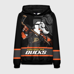 Мужская толстовка 3D Анахайм Дакс, Anaheim Ducks